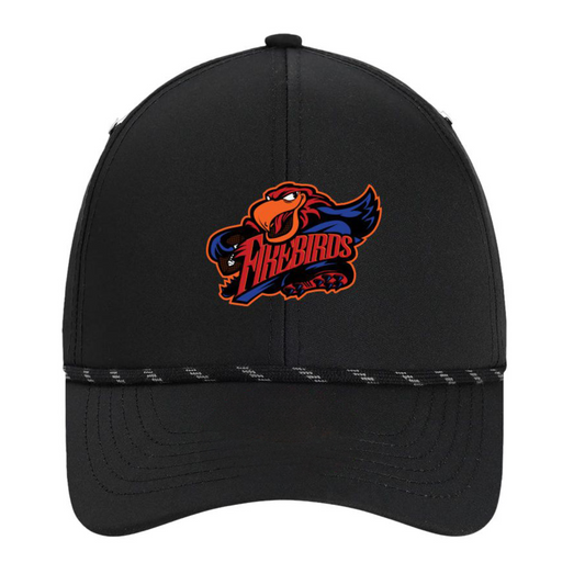 Albany Firebirds Rope Cap - Black / One Size - Hats
