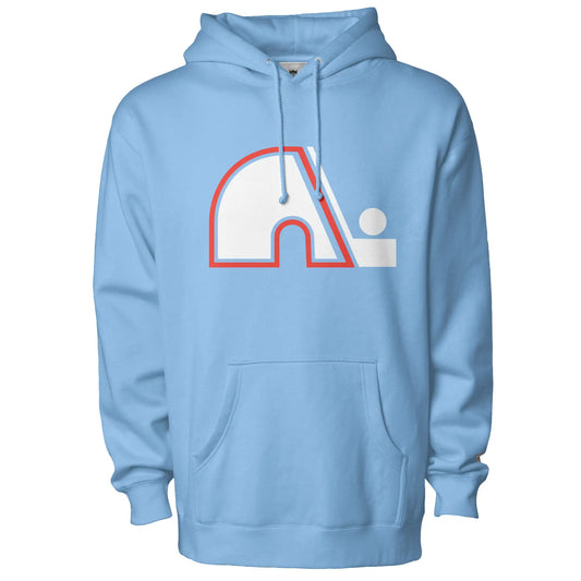 WHA Nordiques Hoodie S / Light Blue Sweatshirts