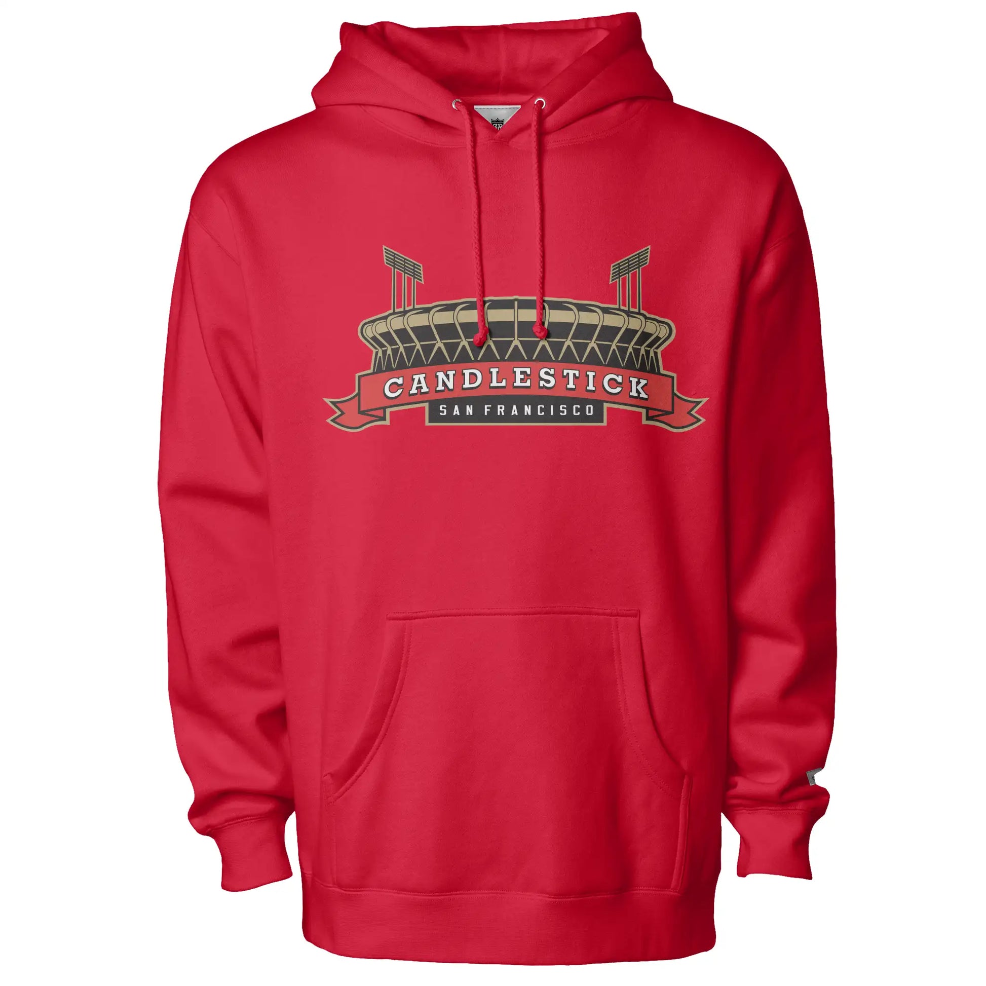 Candlestick Hoodie S / Red Hoodies