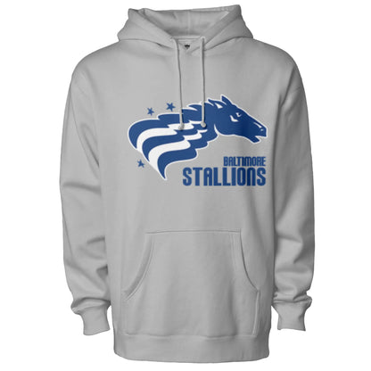 Baltimore Stallions Hoodie 4XL / Grey Heather Sweatshirts