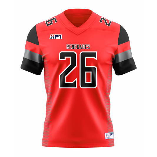 Custom 2026 Beaumont Renegades AF1 Jersey