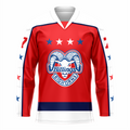 Billings Bighorns Jersey - Red