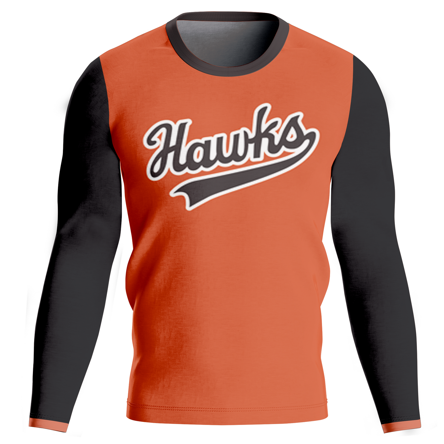 Chicago Hawks Jersey - Small / Orange - Jerseys