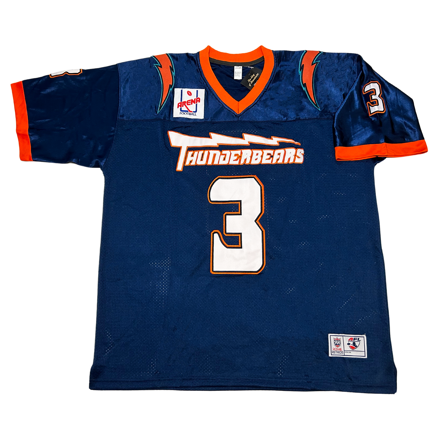 Houston Thunderbears AFL Jersey - Small / Navy - Jerseys