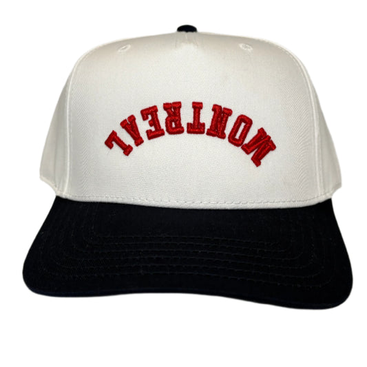 Montreal Upside Down Baseball Cap - Navy/White / One Size - Hats