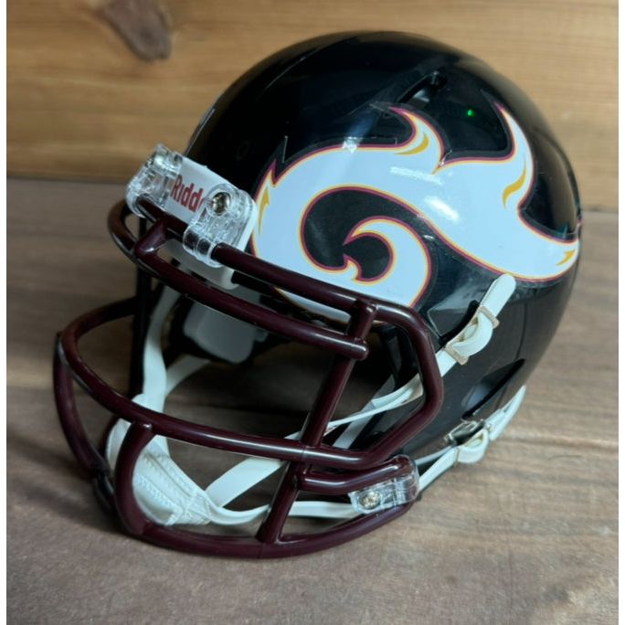 Rhein Fire Mini Helmet Royal Retros