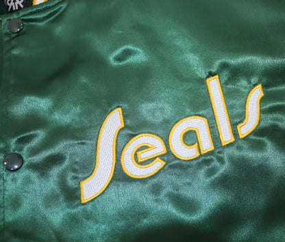 California Golden Seals Satin Jacket