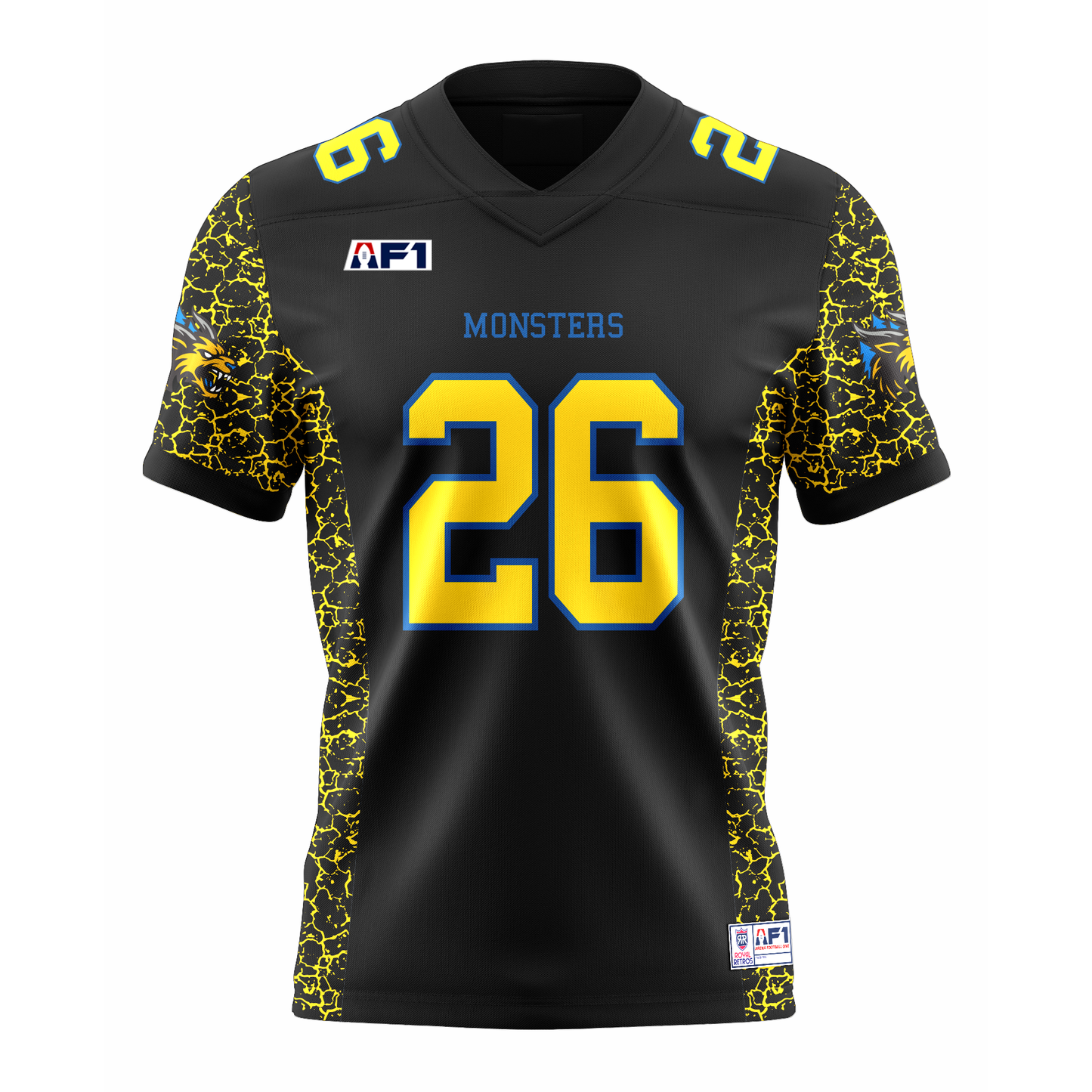 Custom 2026 Minnesota Monsters AF1 Jersey