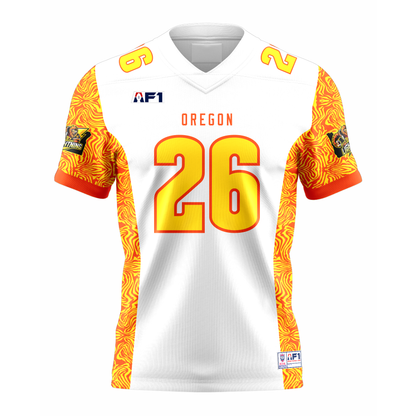 Custom 2026 Oregon Lightning AF1 Jersey