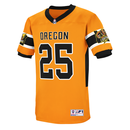 Oregon Lightning AF1 Jersey - Small / Orange - Jerseys