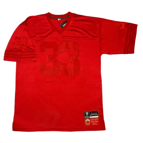 Red Out Jersey front #33 red Royal Retros