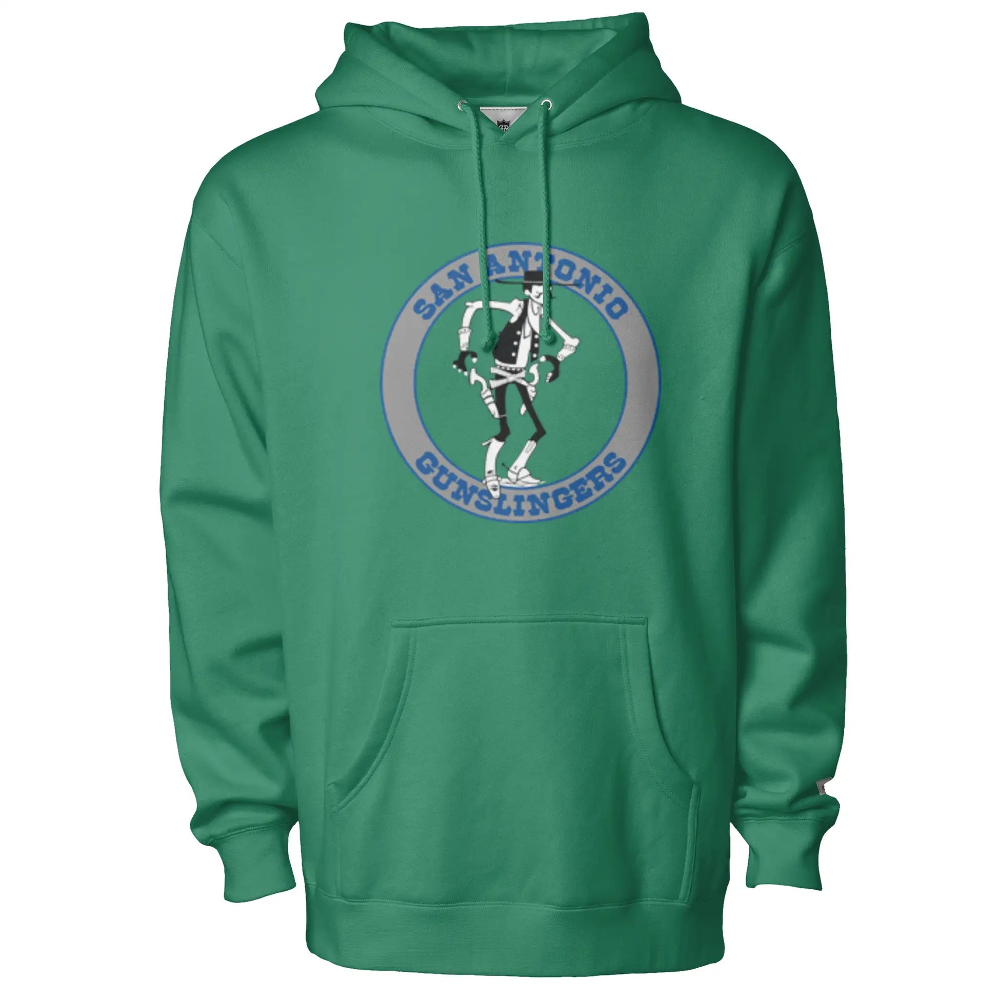 San Antonio Gunslingers Hoodie - Kelly Green / S - Sweatshirts