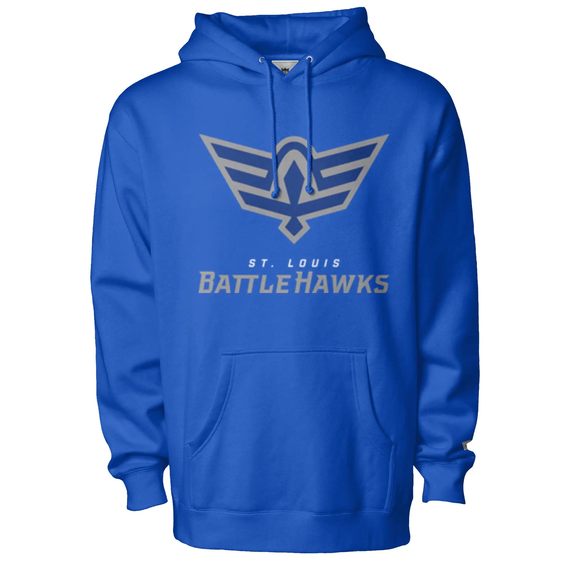 St Louis Battlehawks Throwback Hoodie Royal Blue / S Sweatshirts