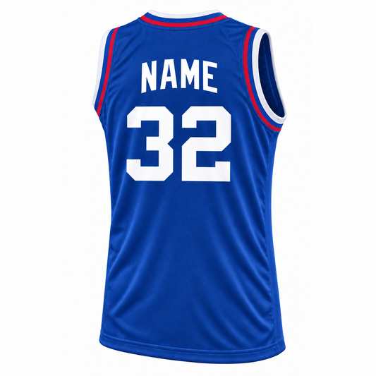 ABA All Star Jersey 1976 Blue back, NAME and number 32