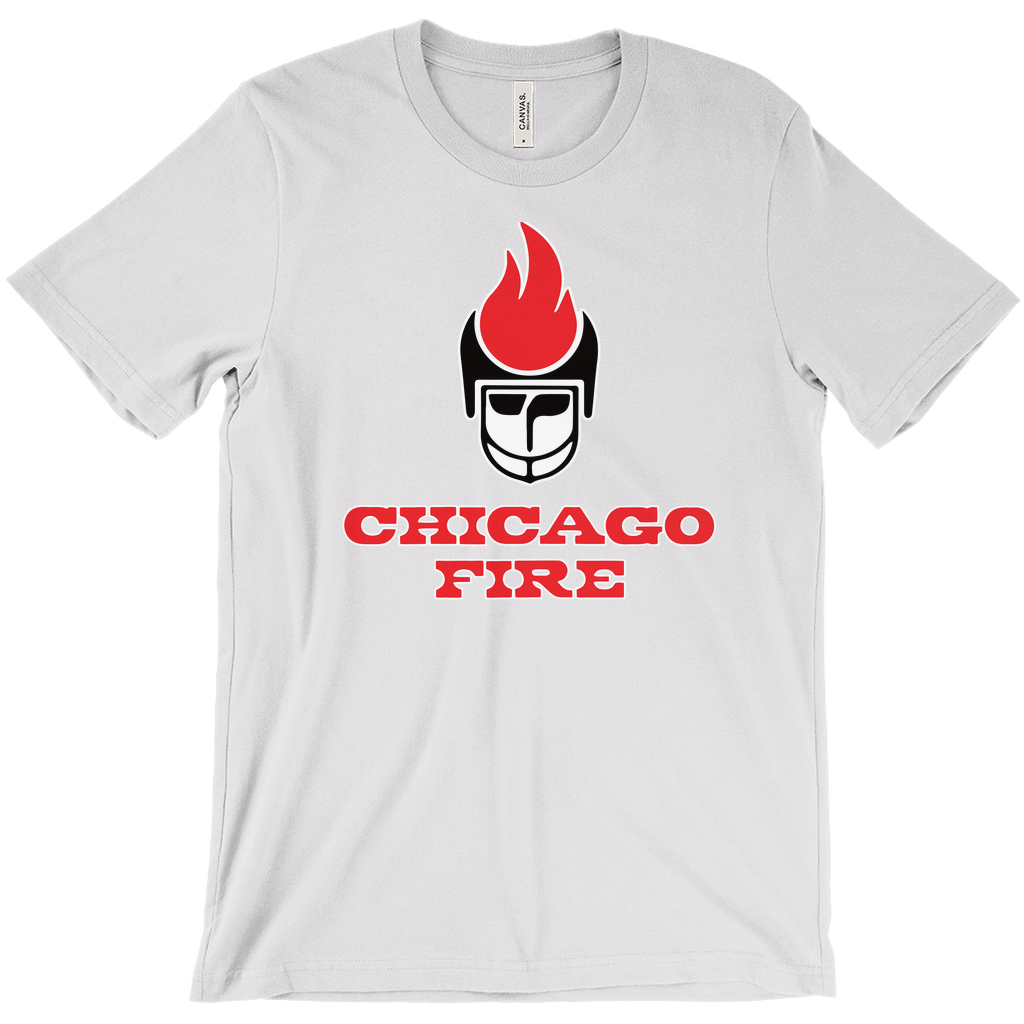 Chicago Fire World Football League T-shirt silver Royal Retros