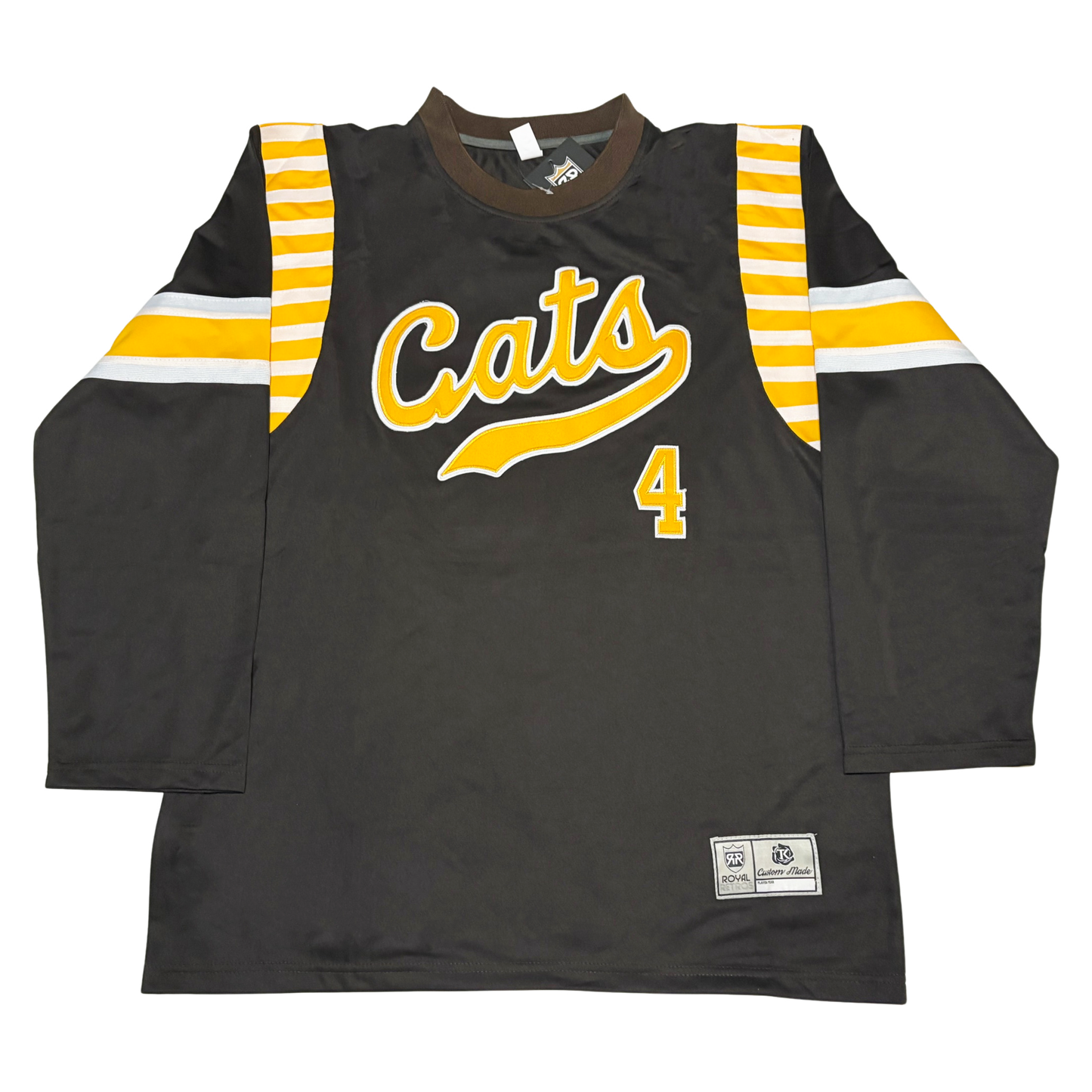 Atlantic Cats Roller Derby Jersey - Small / Brown - Jerseys