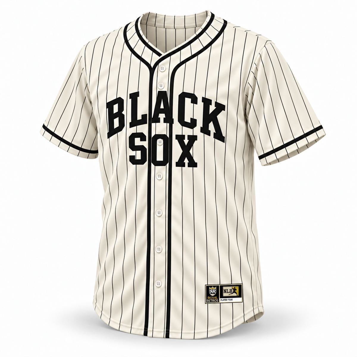 Baltimore Black Sox NLB Jersey — Cream (1929) — front mockup