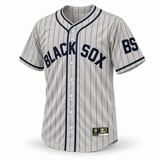 Baltimore Black Sox NLB Jersey — Gray — front mockup