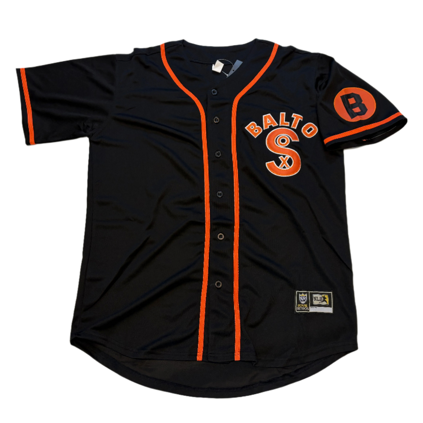 Baltimore Black Sox NLB Remix Jersey - Small / Black - Jerseys