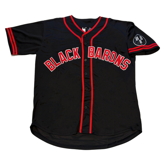 Birmingham Black Barons NLB Remix Jersey - Small / Black - Jerseys