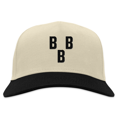 Birmingham Black Barons Snapback Hat - Black/Natural / One Size - Hats