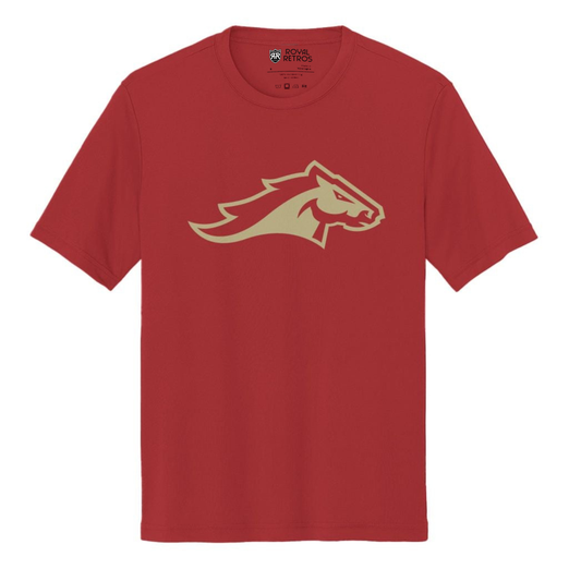Birmingham Stallions DynastyDry T-Shirt - Deep Red / S - T-Shirts