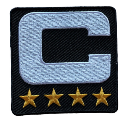 Football Captain Patch - Team Color C / Black - Embroidered Patches