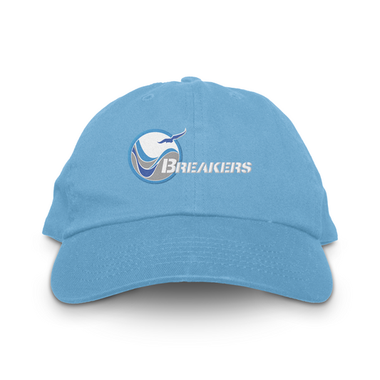 USFL Breakers Breakers Unstructured Hat light blue Royal Retros