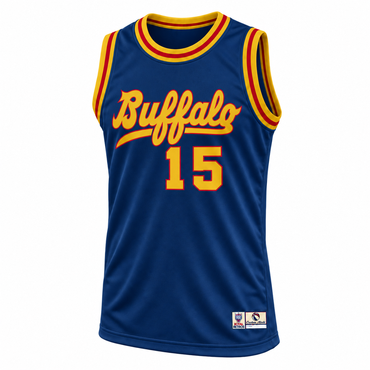 1970 Buffalo Braves Blue — Front (#15)