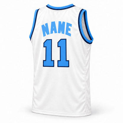 1973 Buffalo Braves Jersey, white back with custom name and number 11