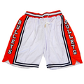 Bullets Basketball Shorts - White