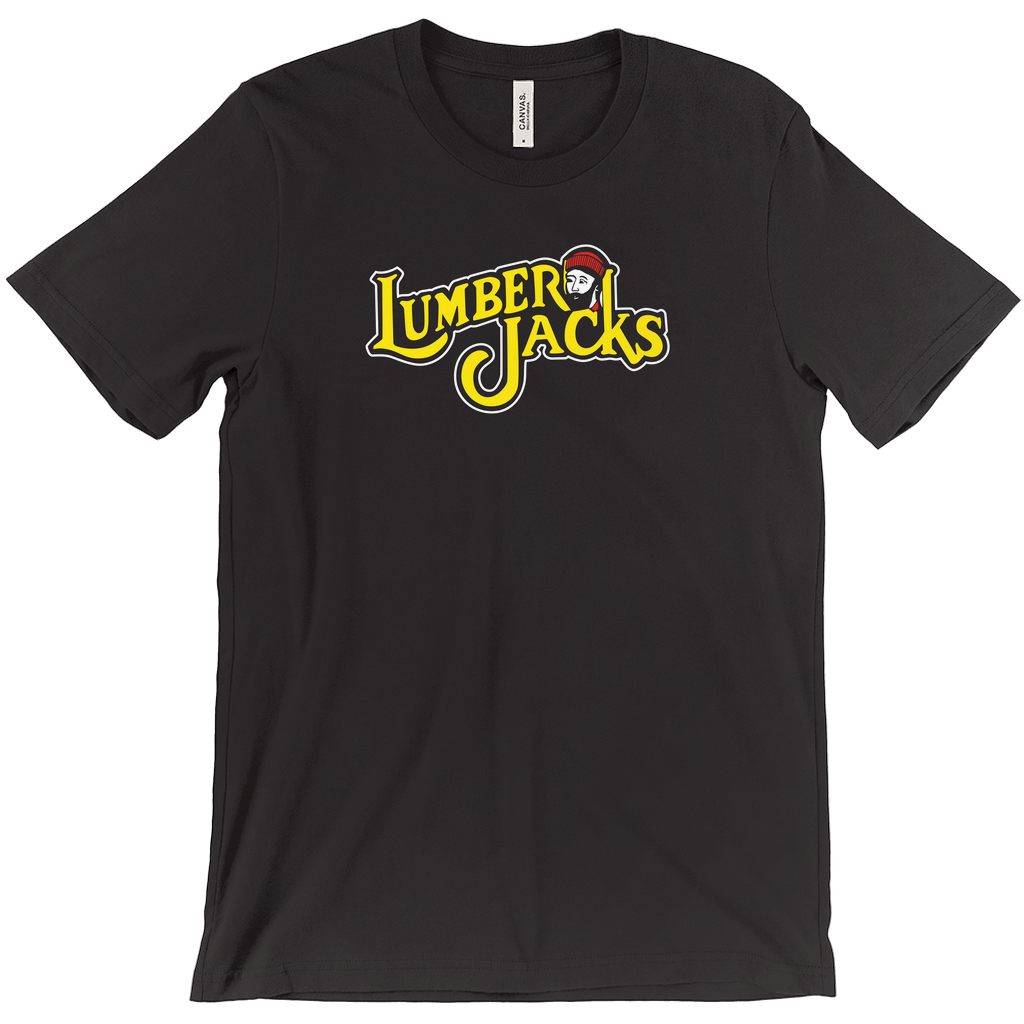 Cleveland Lumberjacks Original Logo T-Shirt black Royal Retros