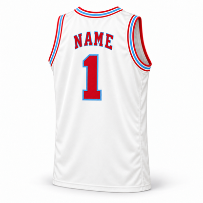 1969 Carolina Cougars white jersey back, NAME and number 1