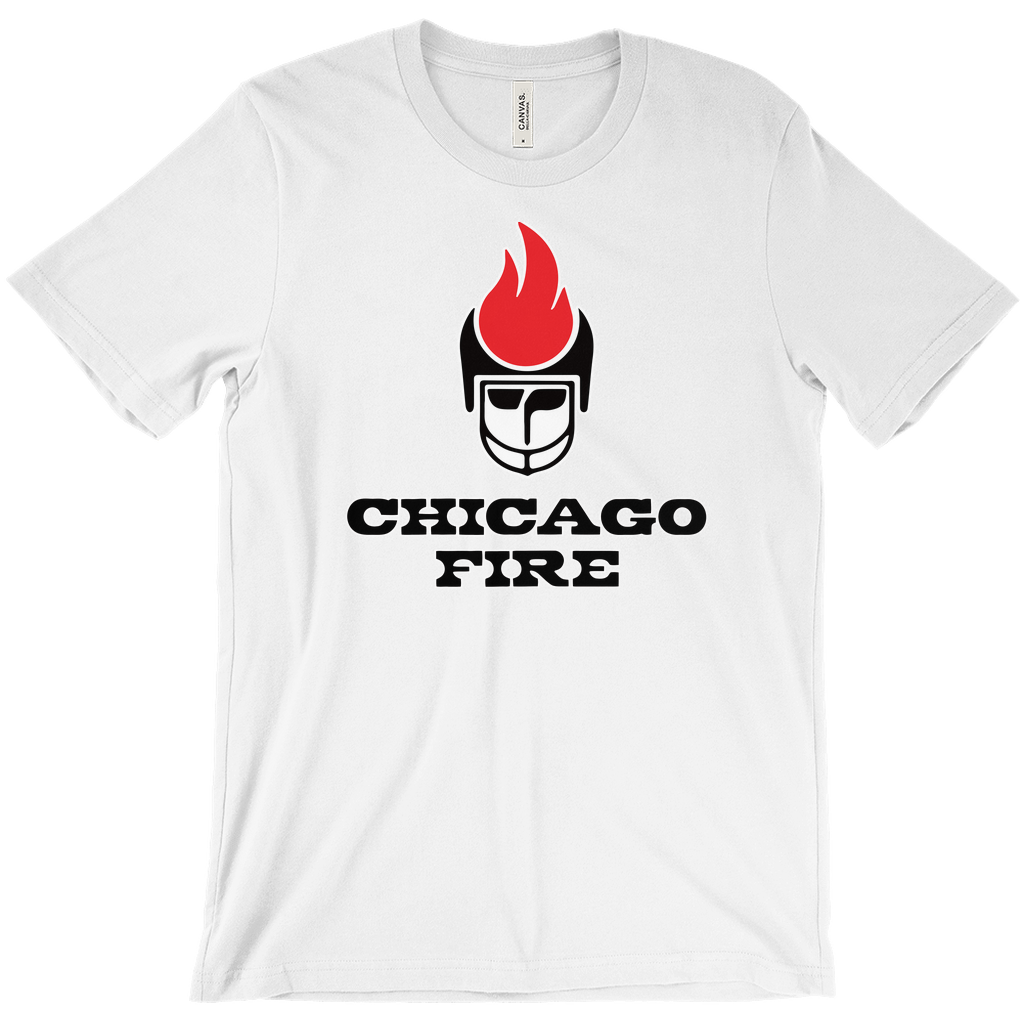 Chicago Fire World Football League T-shirt white