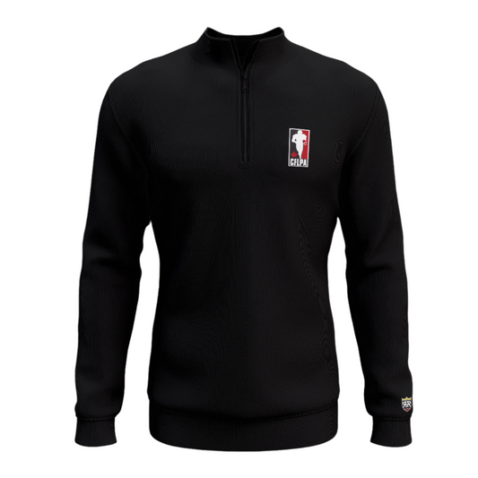 CFLPA Quarter-Zip Sweatshirt - S / Black - Sweatshirts