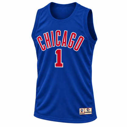 Chicago Stags 1946–50 blue front, number 1