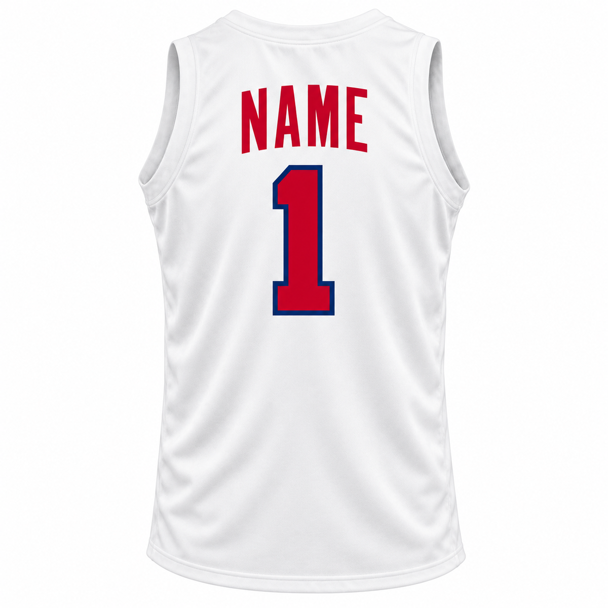 Chicago Stags 1946–50 white back, NAME and number 1