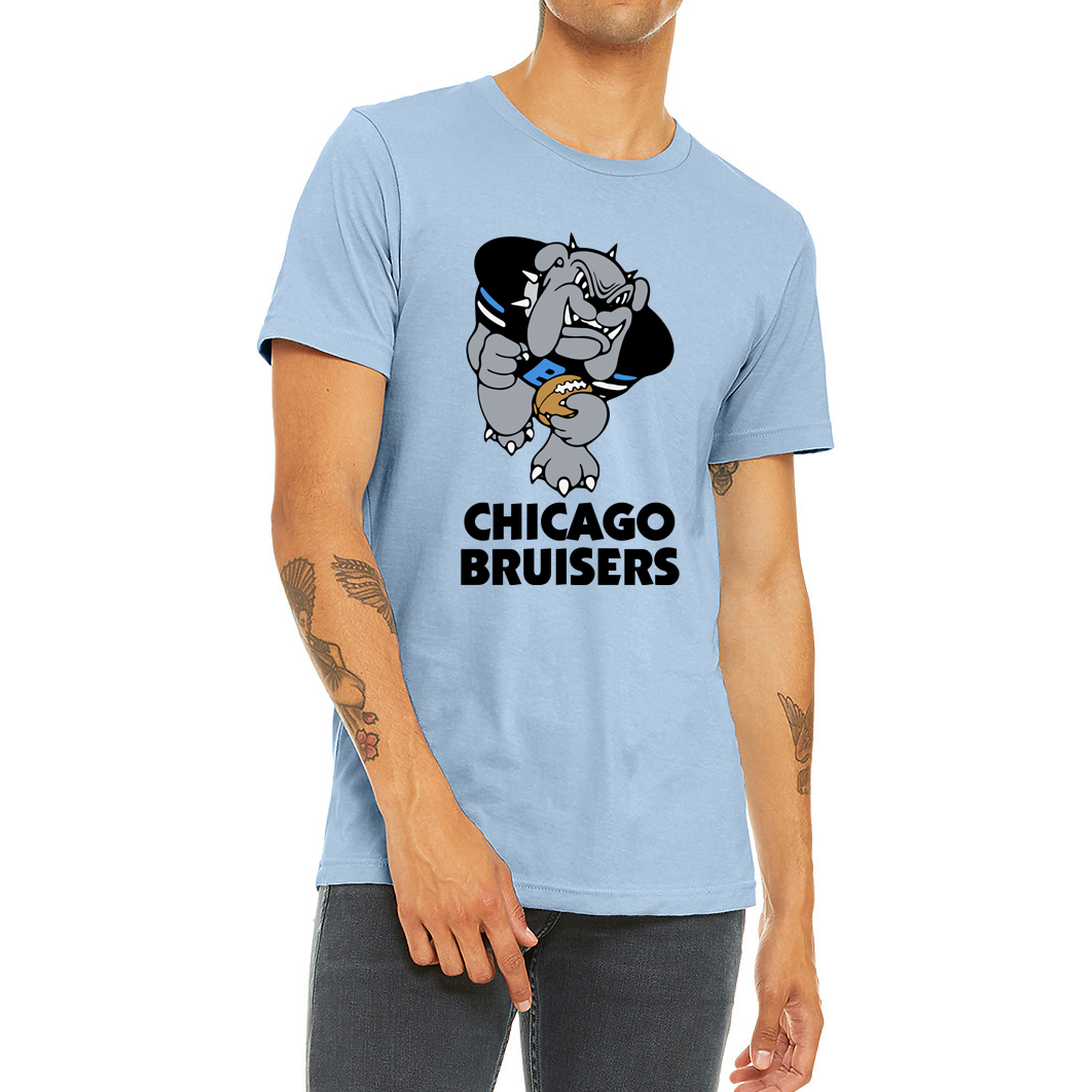 Chicago Bruisers T-Shirt Arena League T-shirt light blue Royal Retros