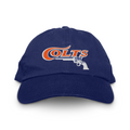 Houston Colt 45's Wordmark Unstructured Hat - Navy