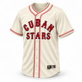 Cuban Stars NLB Jersey - Cream