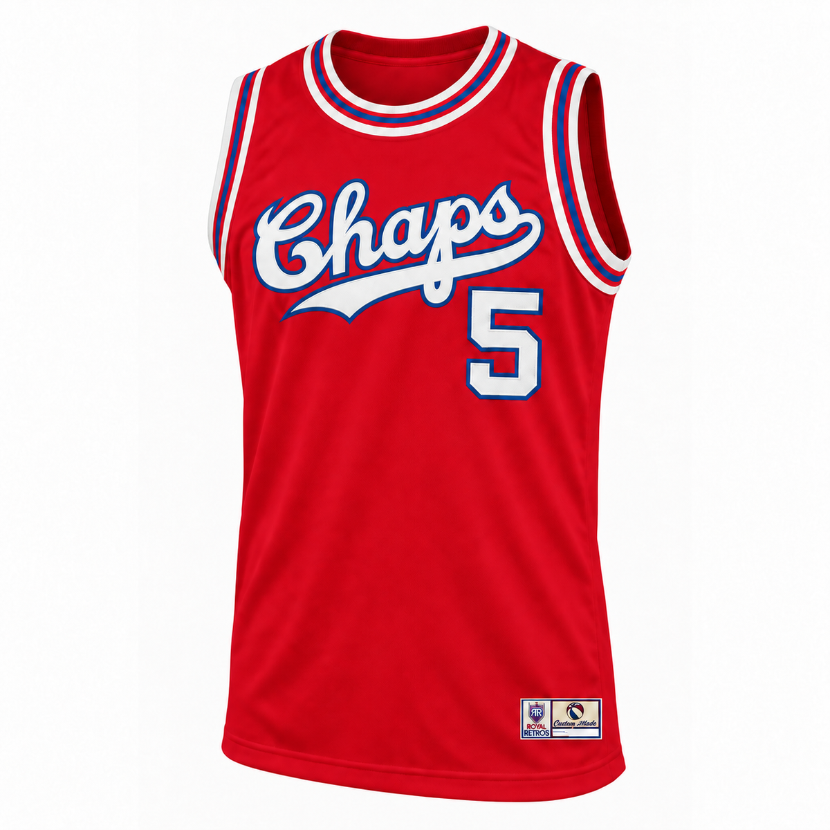 Dallas Chaparrals red Chaps jersey front