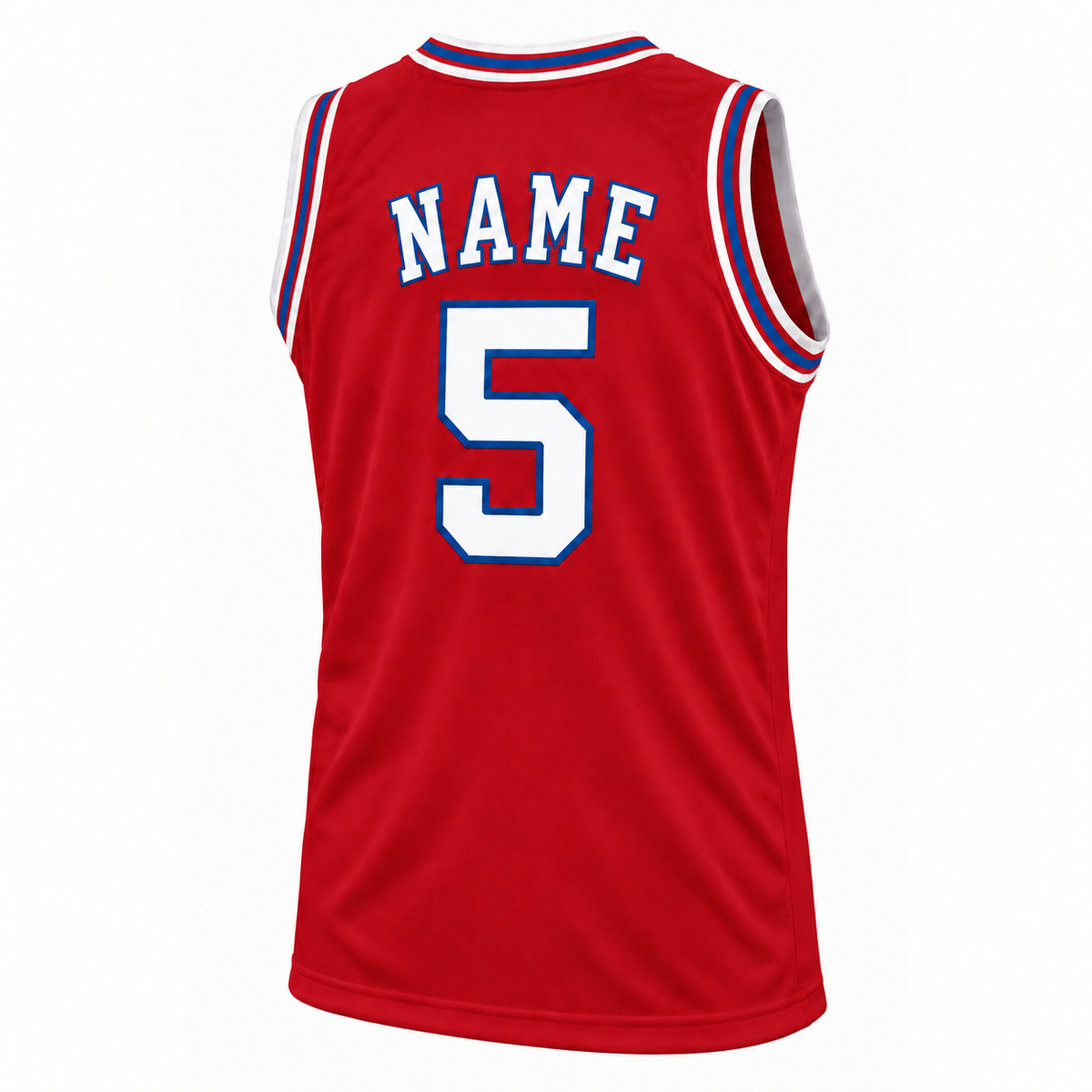 Dallas Chaparrals red Dallas jersey back