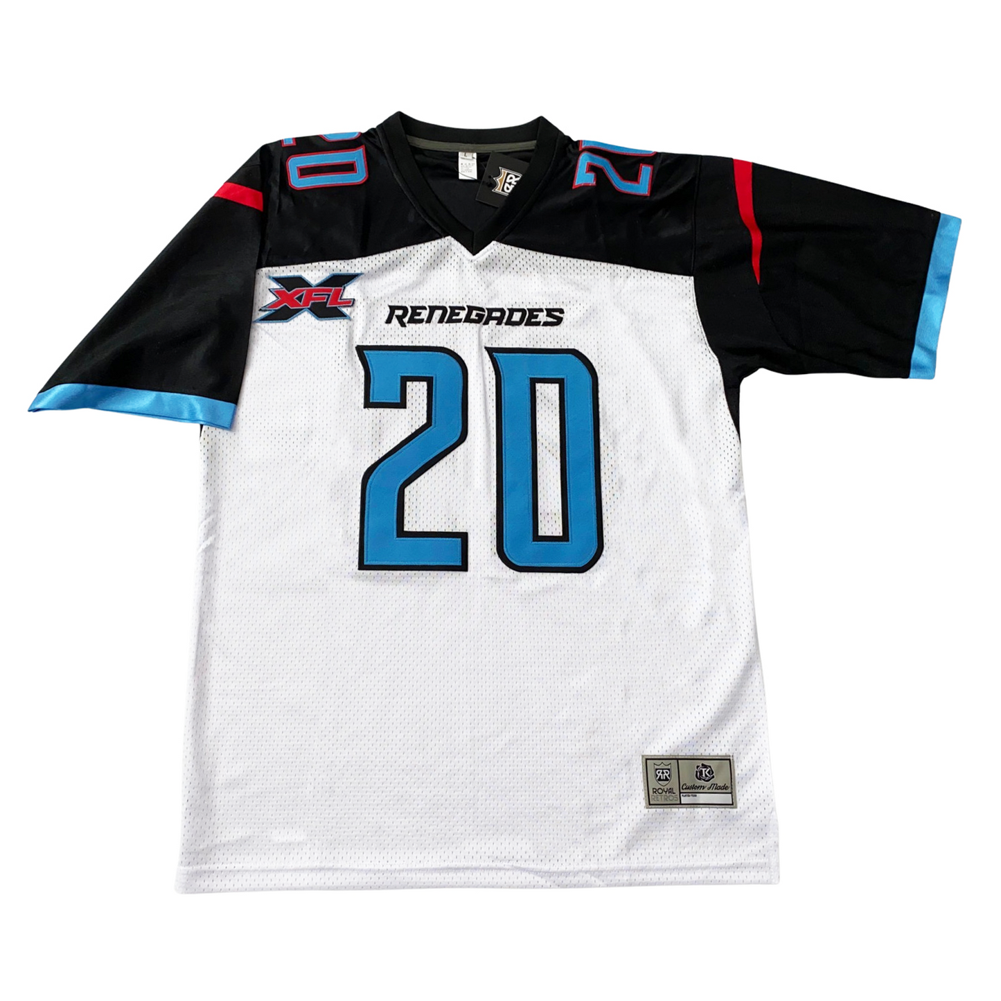 2020 Dallas Renegades XFL Jersey - Small / White - Jerseys
