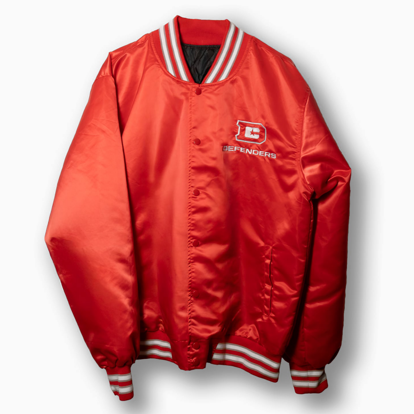 DC Defenders Satin Jacket - Small / Red - Jackets