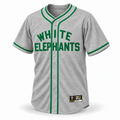 Denver White Elephants NLB Jersey - Gray