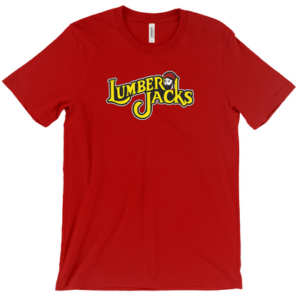 Cleveland Lumberjacks Original Logo T-Shirt red Royal Retros