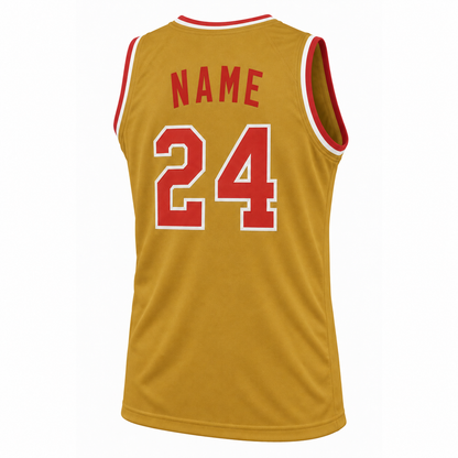 1971-72 Pittsburgh Condors Jersey — Gold back