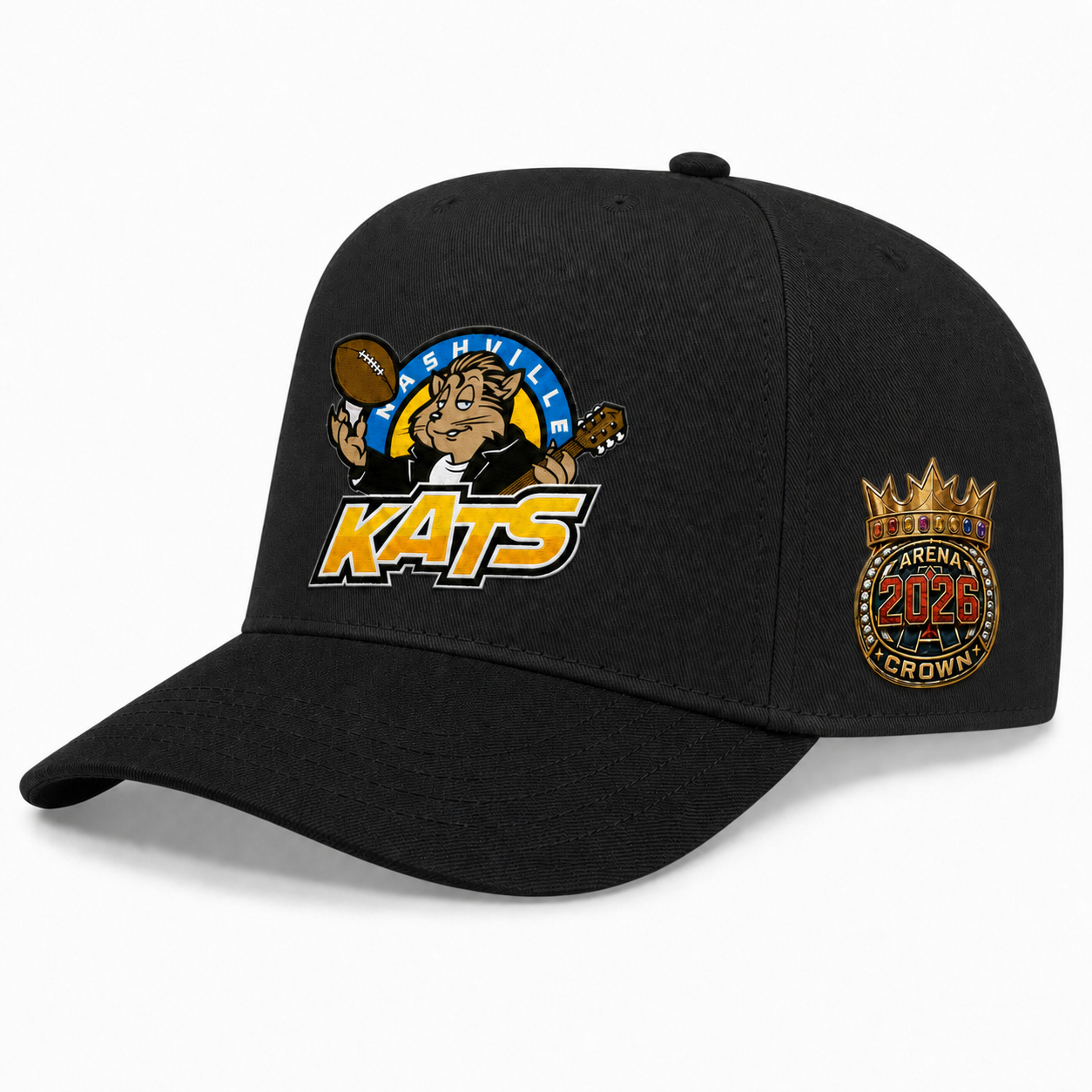 Nashville Kats 2026 Arena Crown Snapback Hat