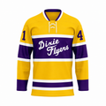 Nashville Dixie Flyers Jersey - Gold