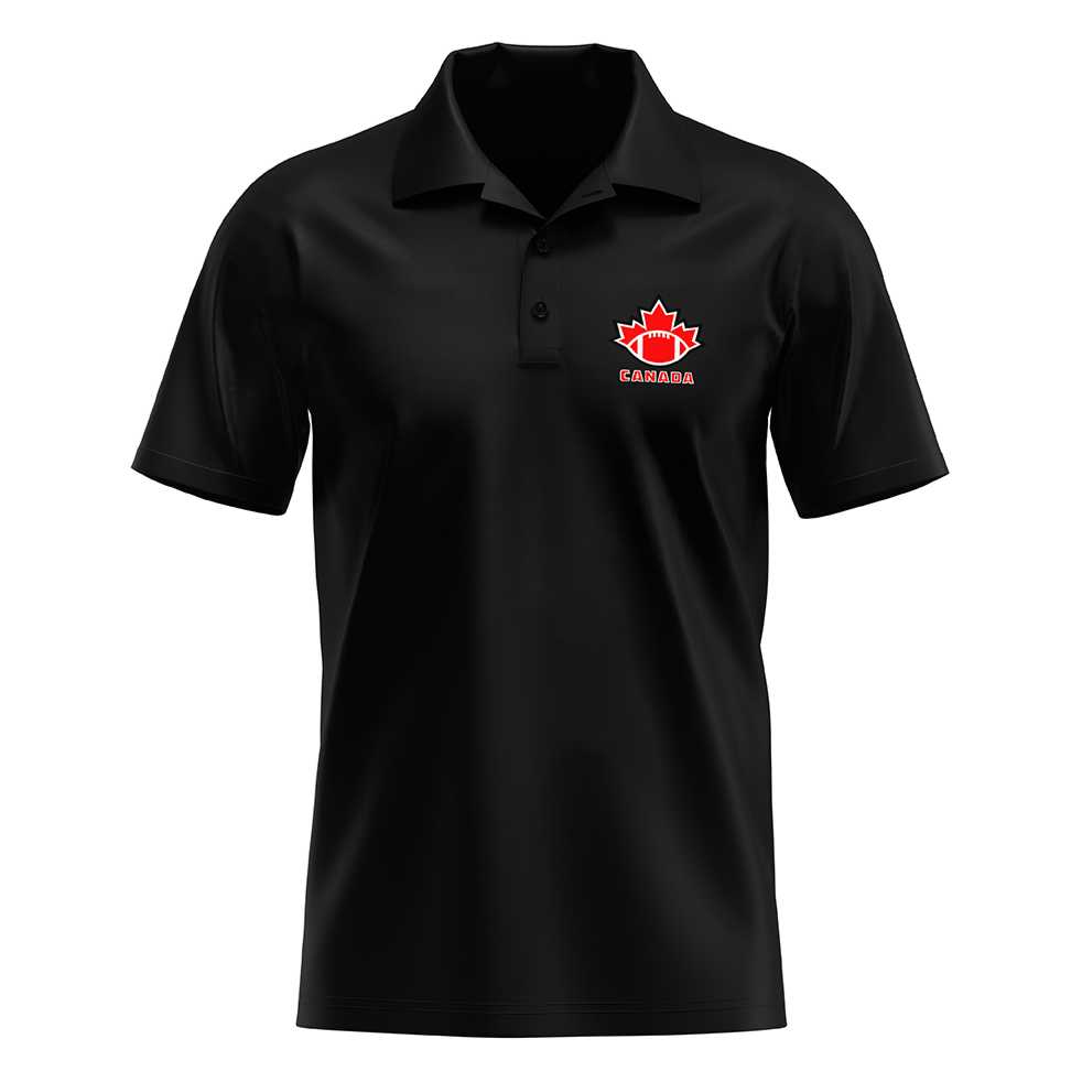 Football Canada Polo - S / Black - Polos
